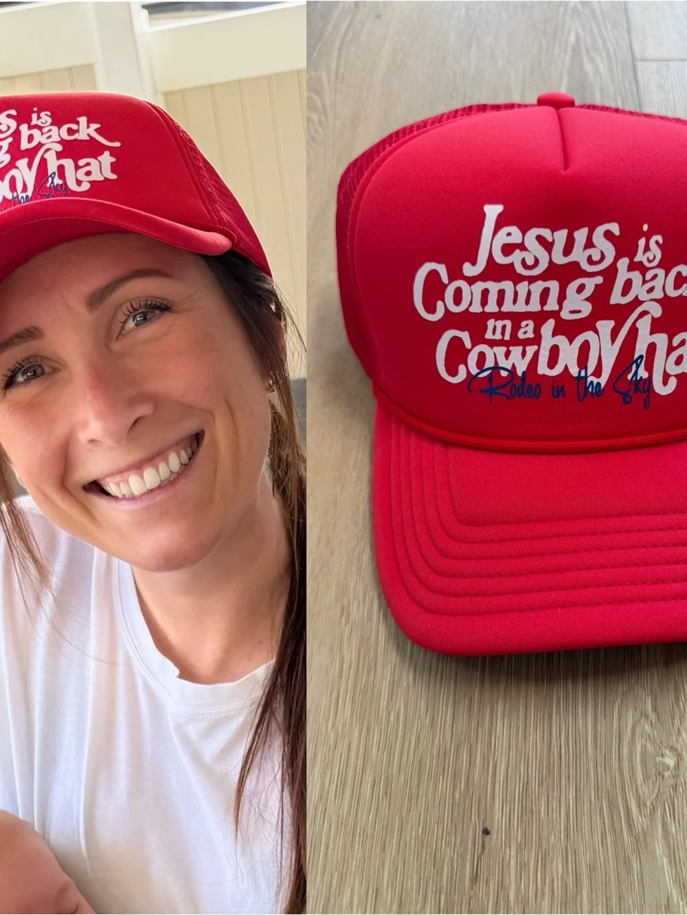 Rodeo in the Sky Trucker Hat